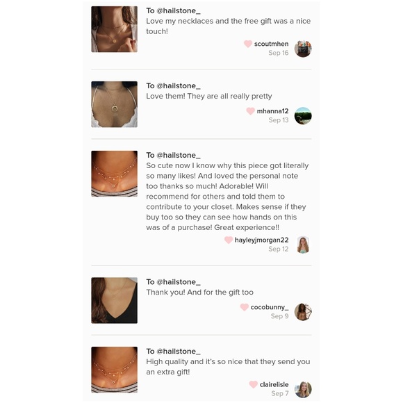 FREE JEWELRY BAG w/ ALL ORDERS - Picture 3 of 3